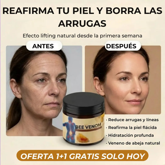 BeeFit Skin™ Crema con Veneno de Abeja Mejora tu Piel y Alivia el dolor en Articulaciones